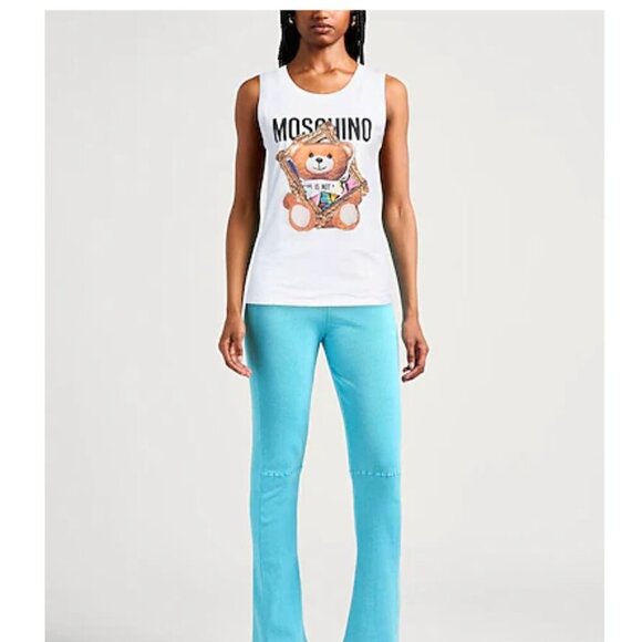 Authentic MOSCHINO Golden bear tank top - Picture 2 of 8